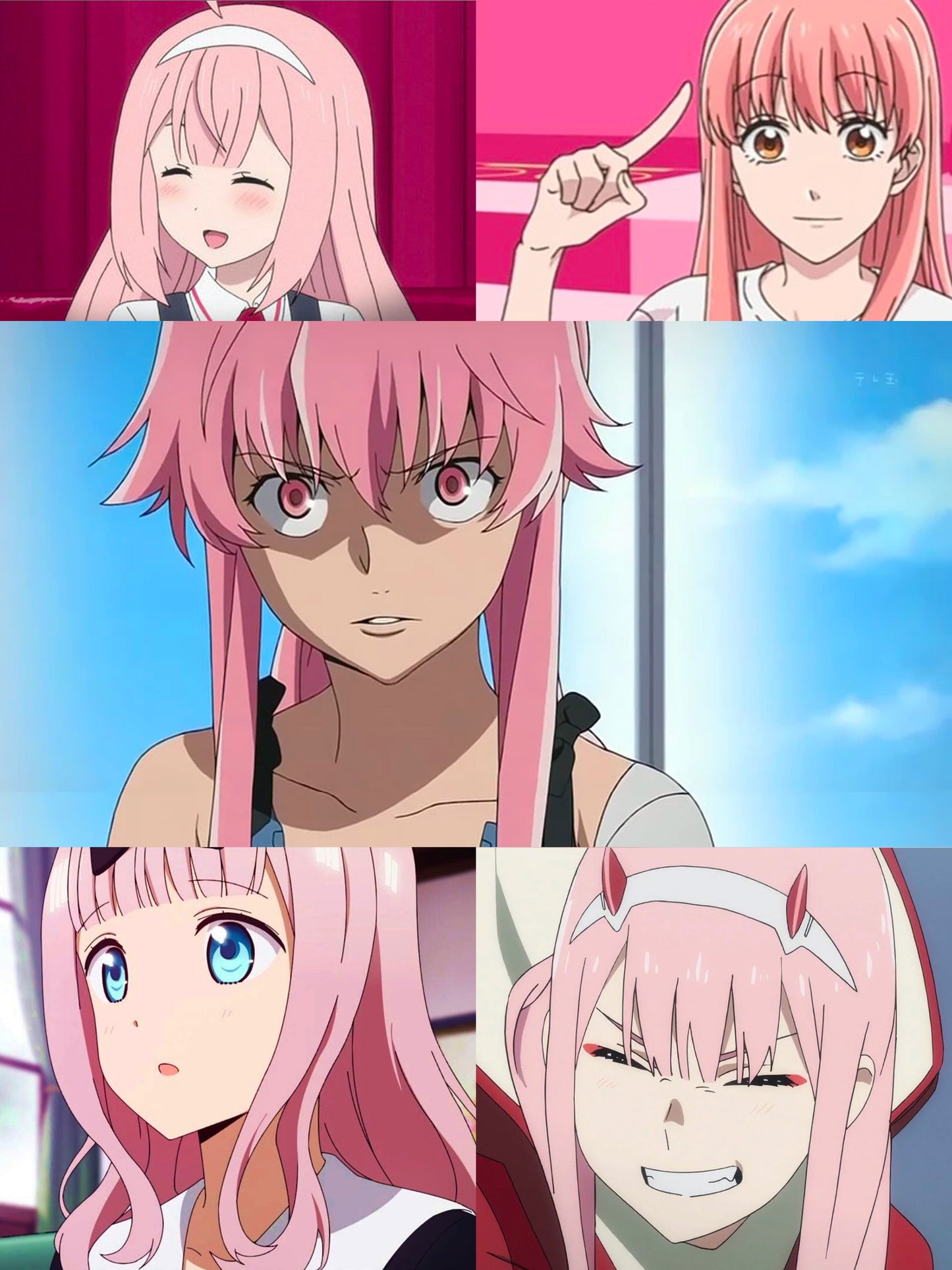 Peluca Rosa Claro - Tamaguchi Store Colombia