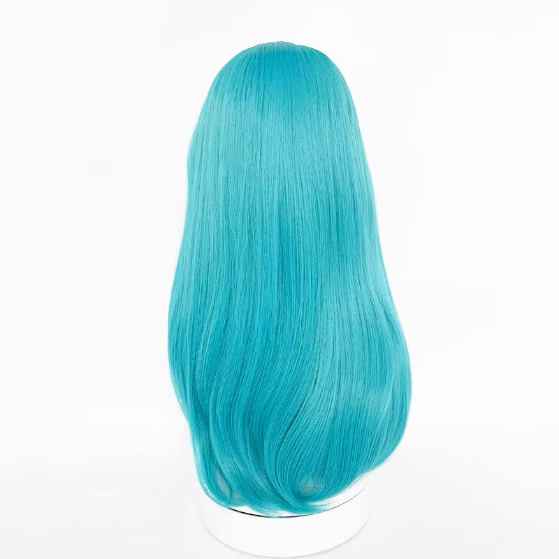 Peluca Azul Claro Bulma Dragon Ball Z - Tamaguchi Store Colombia