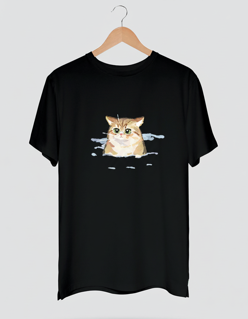 Camiseta Gato al Agua, Vida de un Naranjoso