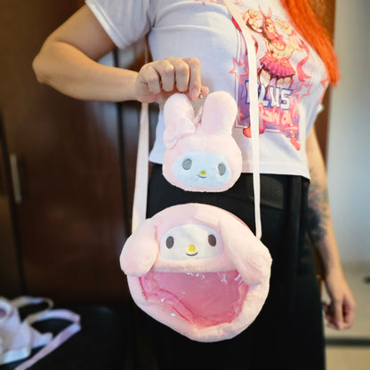 Bolsos de Peluche con Llavero Sanrio