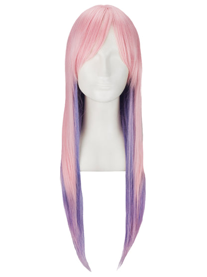 Peluca Rosa/Morada base para cosplay - Tamaguchi Store Colombia