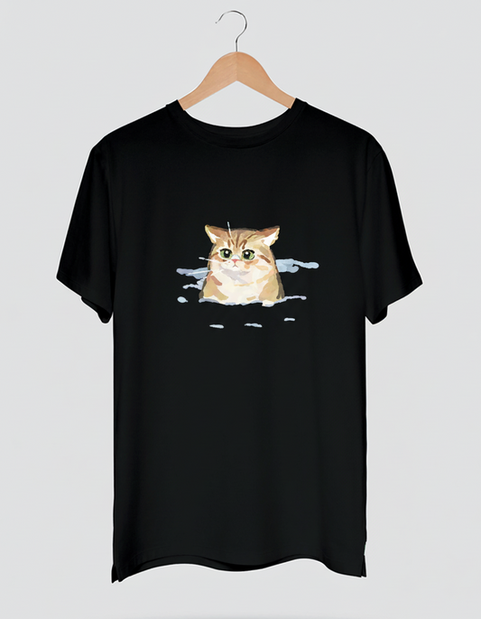 Camiseta Gato al Agua, Vida de un Naranjoso