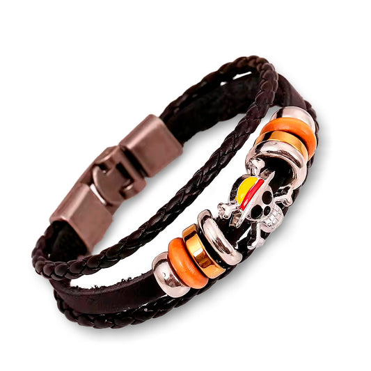 Brazalete para Hombre de One Piece - Mugiwaras Sombrero de Paja