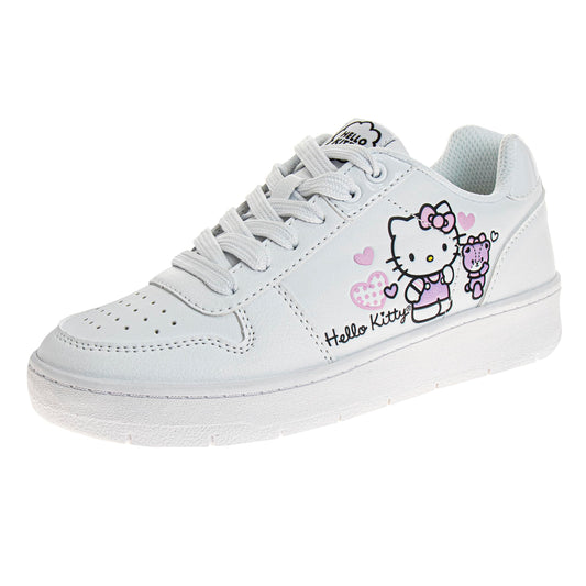 Tenis Hello Kitty Kawaii | Zapatillas Deportivas Blancas Sanrio